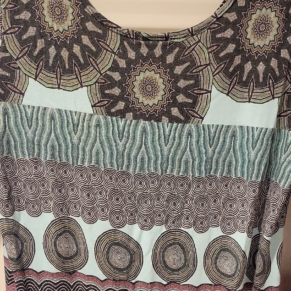 Multicolor Patterned Women's Tunic - image 5
